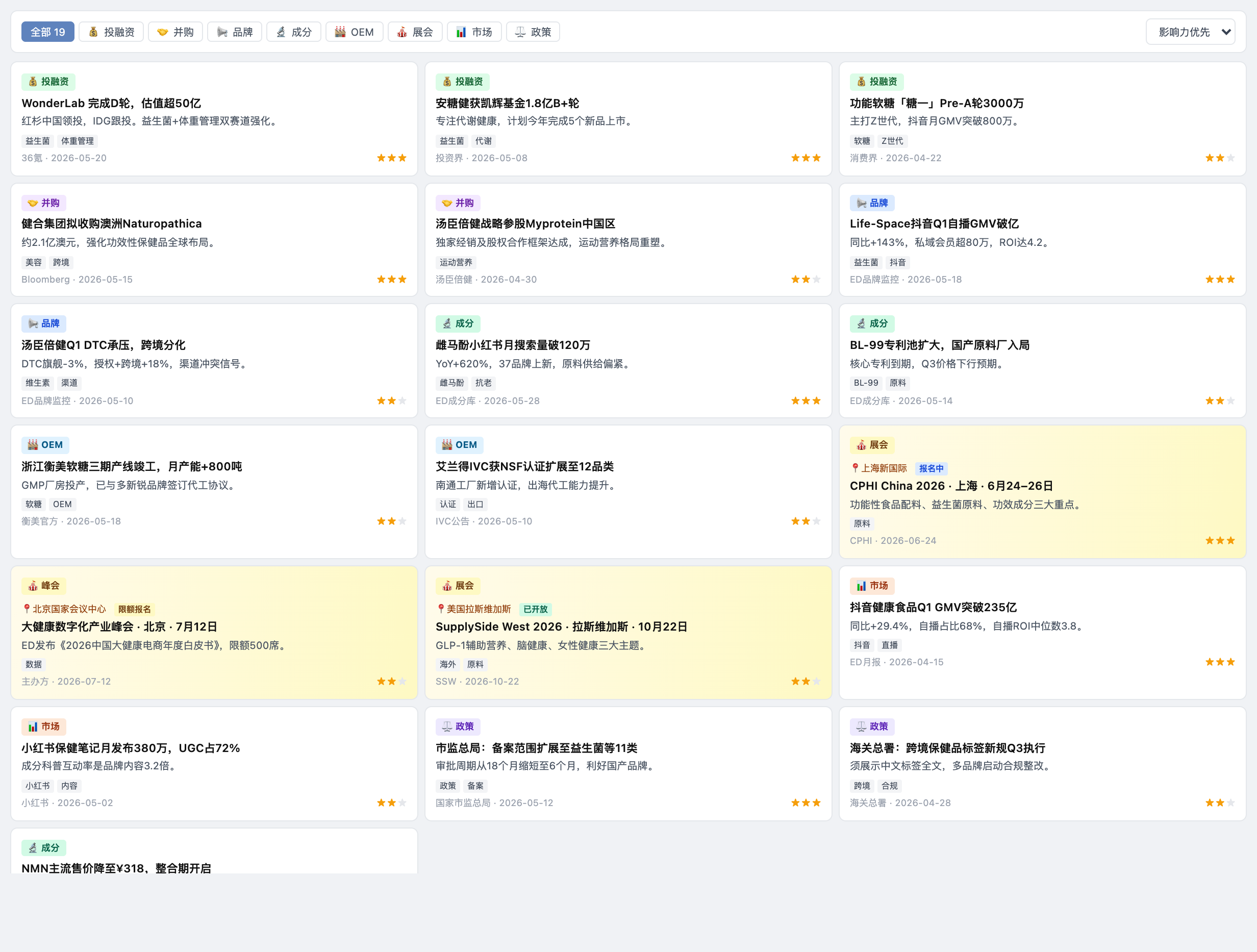 公域情报网界面截图